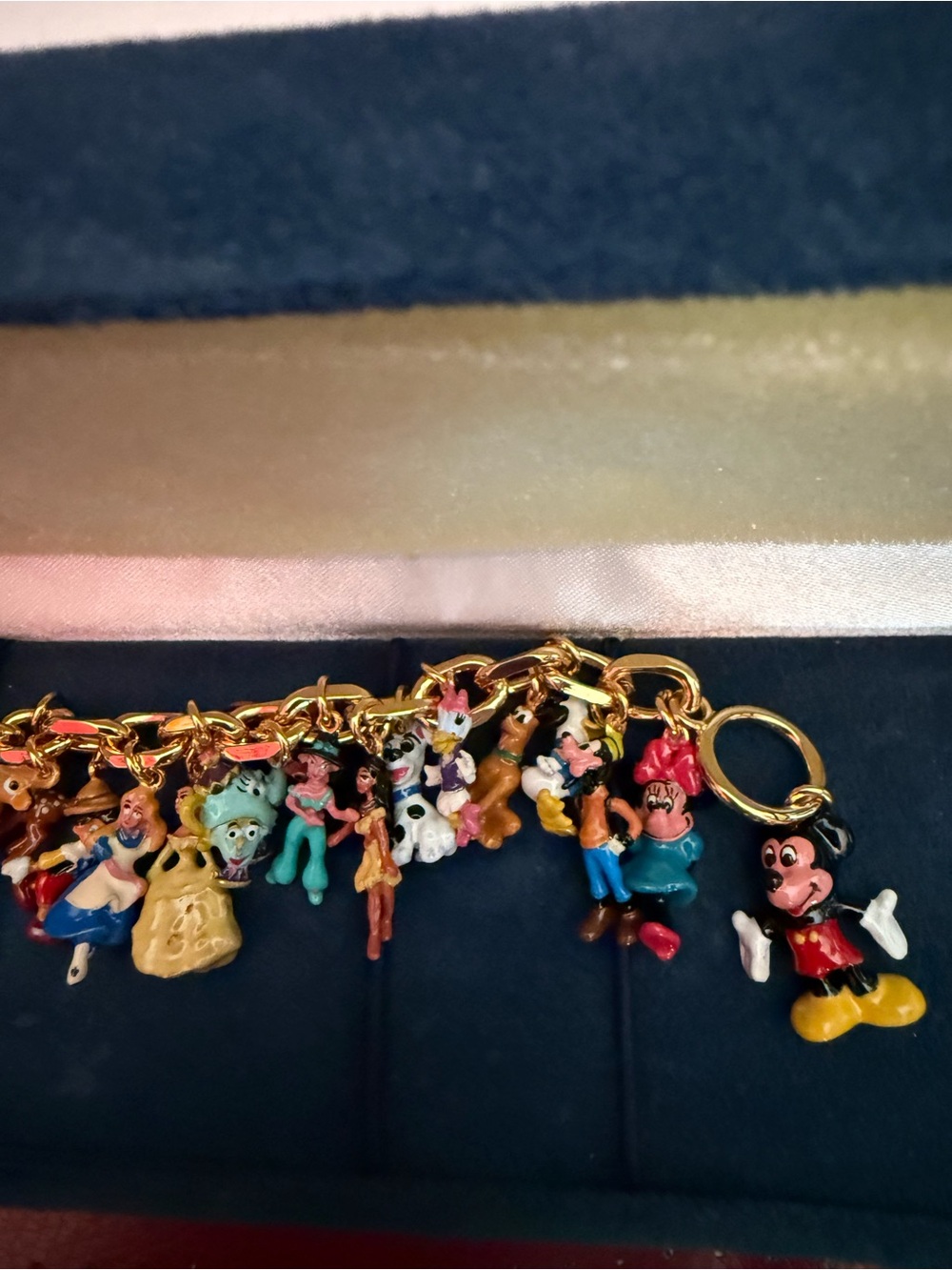 Disney Classic 37-Character Charm Bracelet by Bradford Exchange - Picture 4 of 8